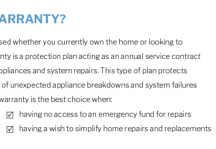 new home construction warranty